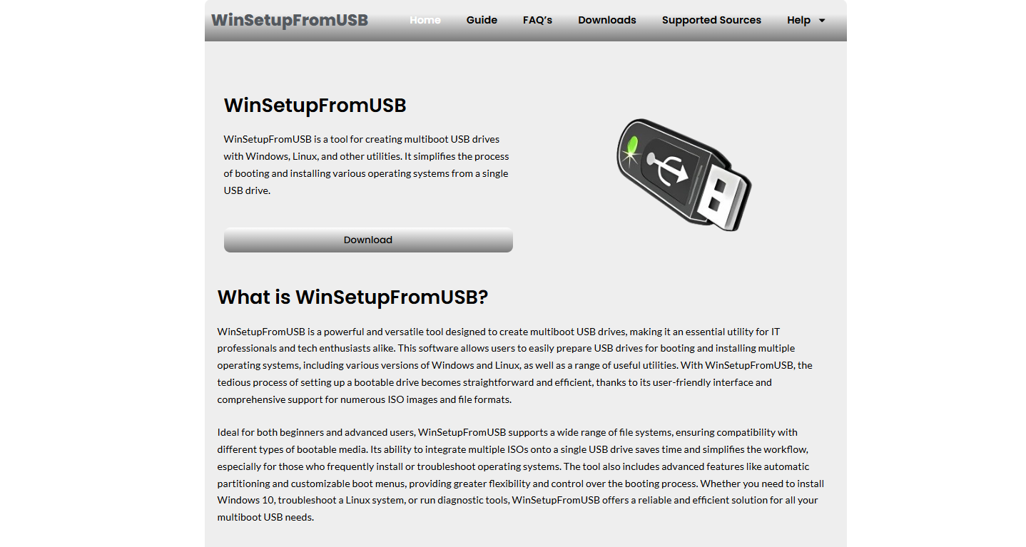 Can WinSetupFromUSB Fix Boot Problems?