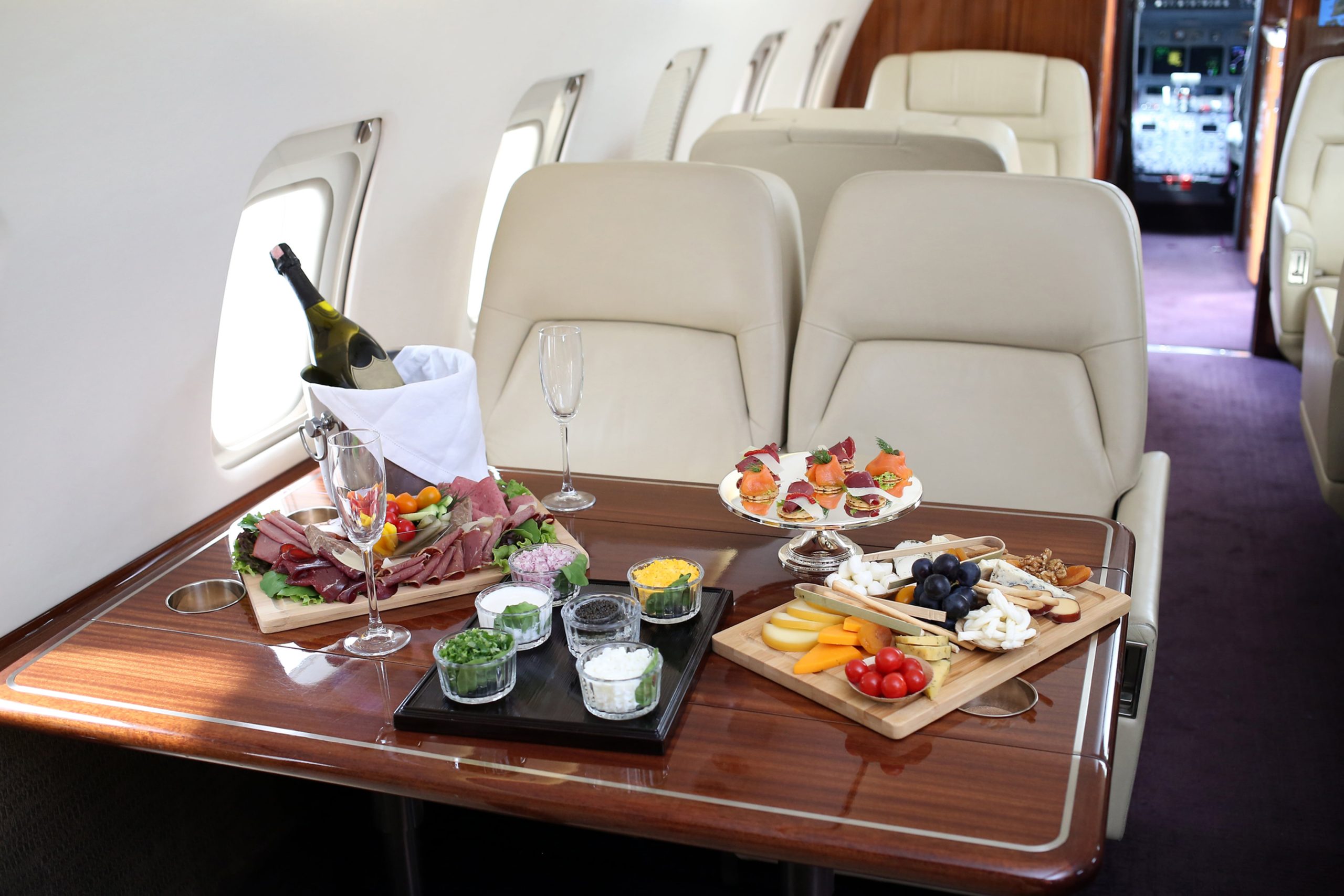 private aviation catering